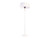 Glow White Standing Electric Patio Heater by Paragon. 120 Volts