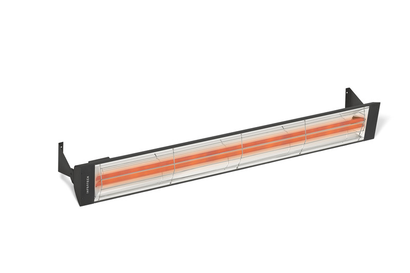 Infratech WD-6024 dual element heater in black