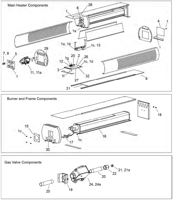 SunStar Parts Diagrams