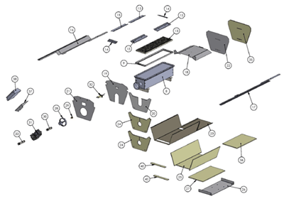 supremeSchwank parts exploded view