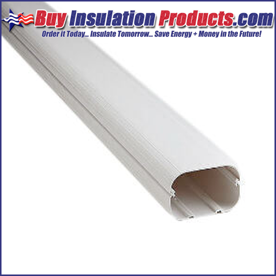 Slimduct Line Set Cover 3.75" x 6'