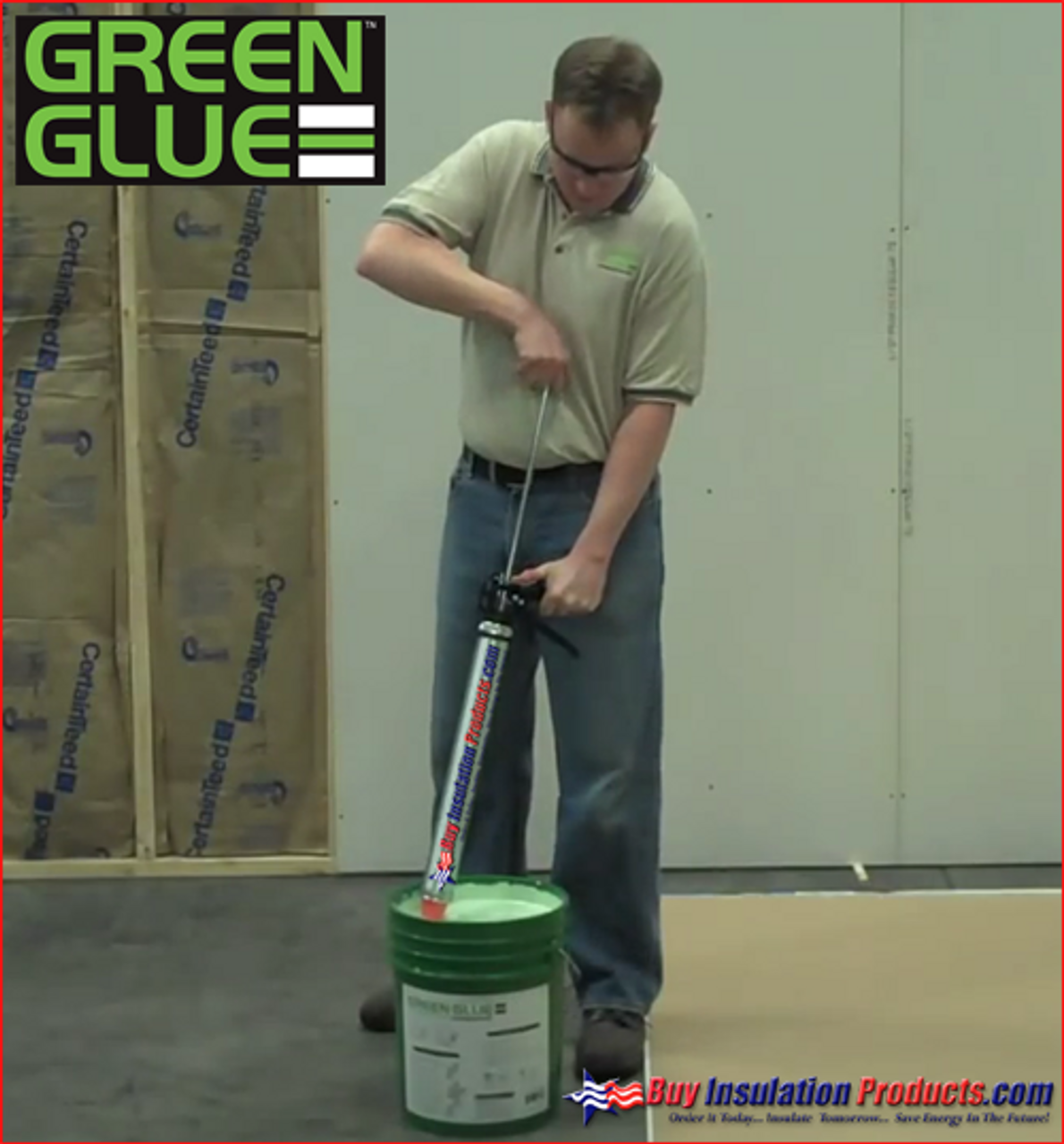 Green Glue Noiseproofing Compound - 5 Gallon Bucket / Pail