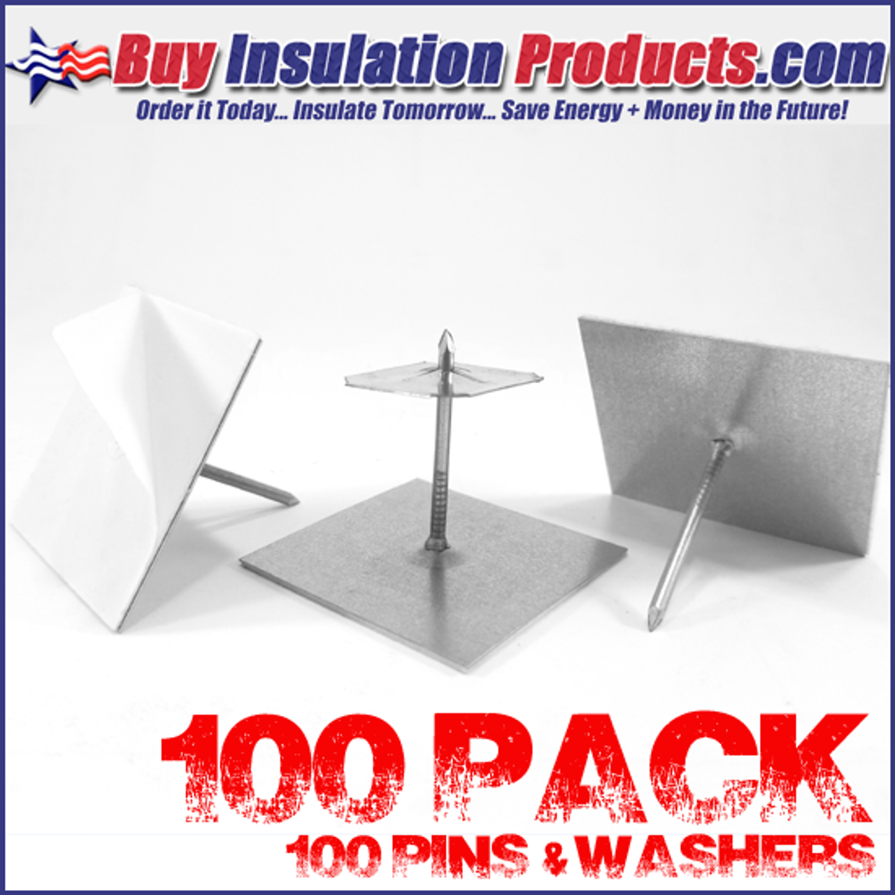 Gemco Stick Pins Washers Self Adhesive Insulation Hangers