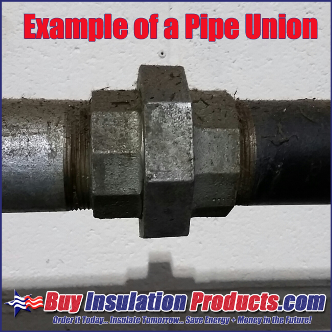 How to Insulate a Pipe Union Connector - Buy Insulation Products