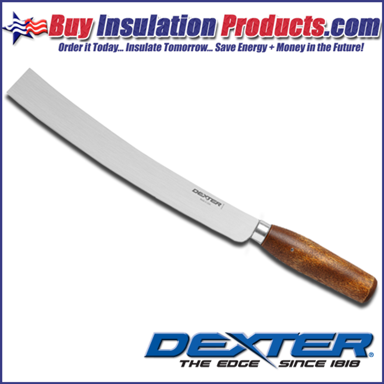 Insulation Cutting Knife  10 Square Point Rubber Knife