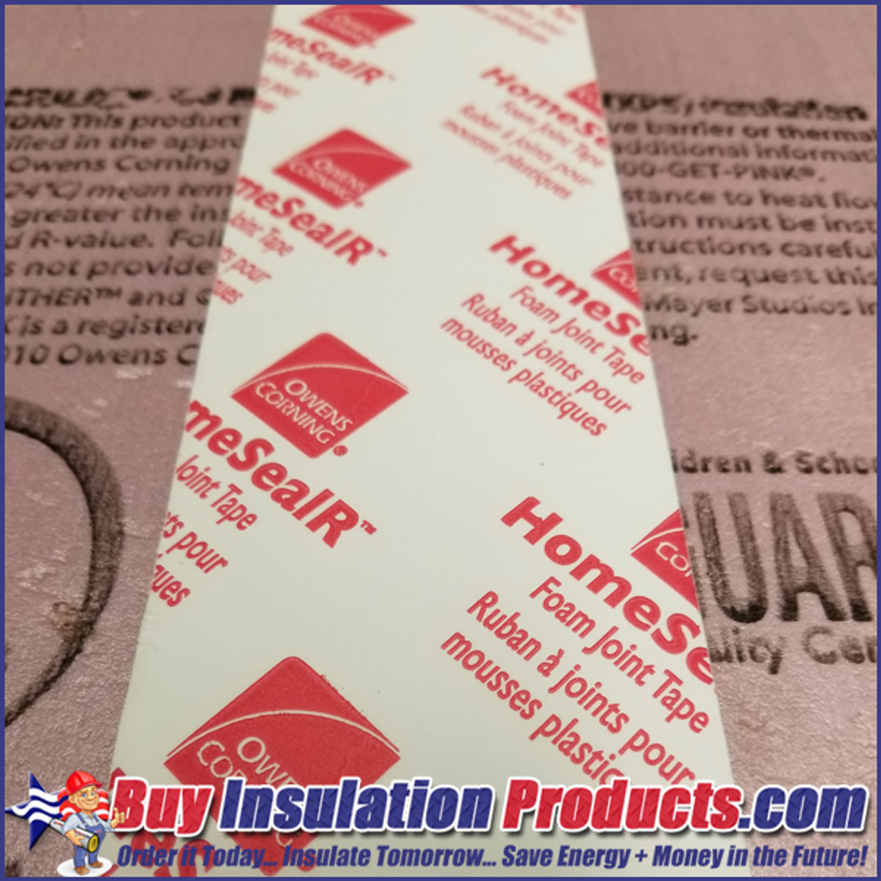Owens Corning® 749199 HomeSealR™ Foam Joint Tape 3 x 180