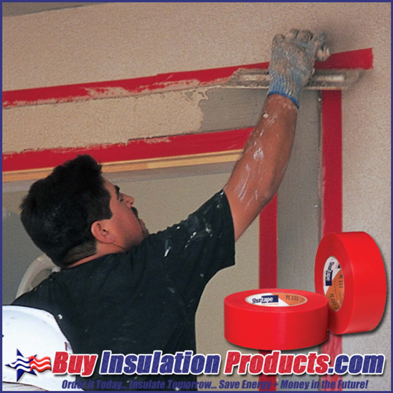 Wholesale red stucco tape For All Your Manufacturing Needs 