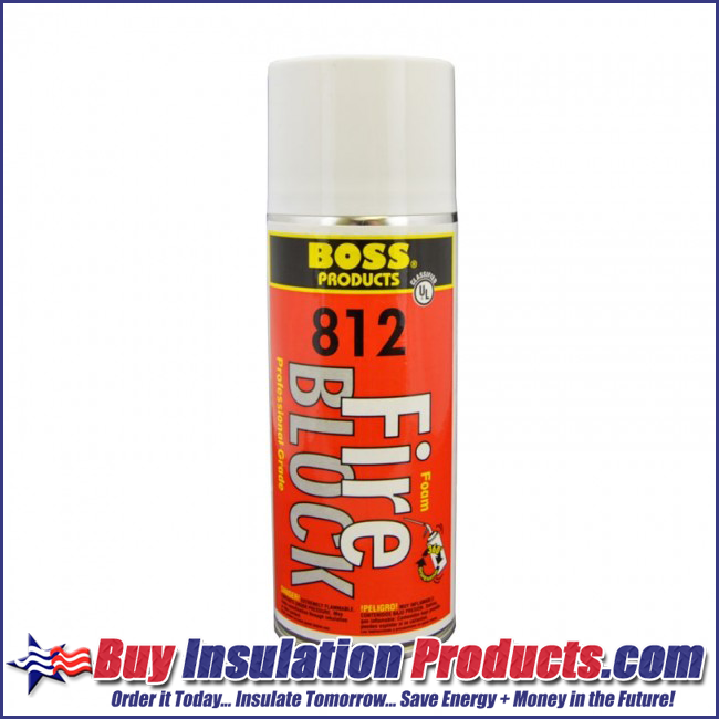 Boss 813 Firestop Foam Fire Rated Foam Buy Insulation Products