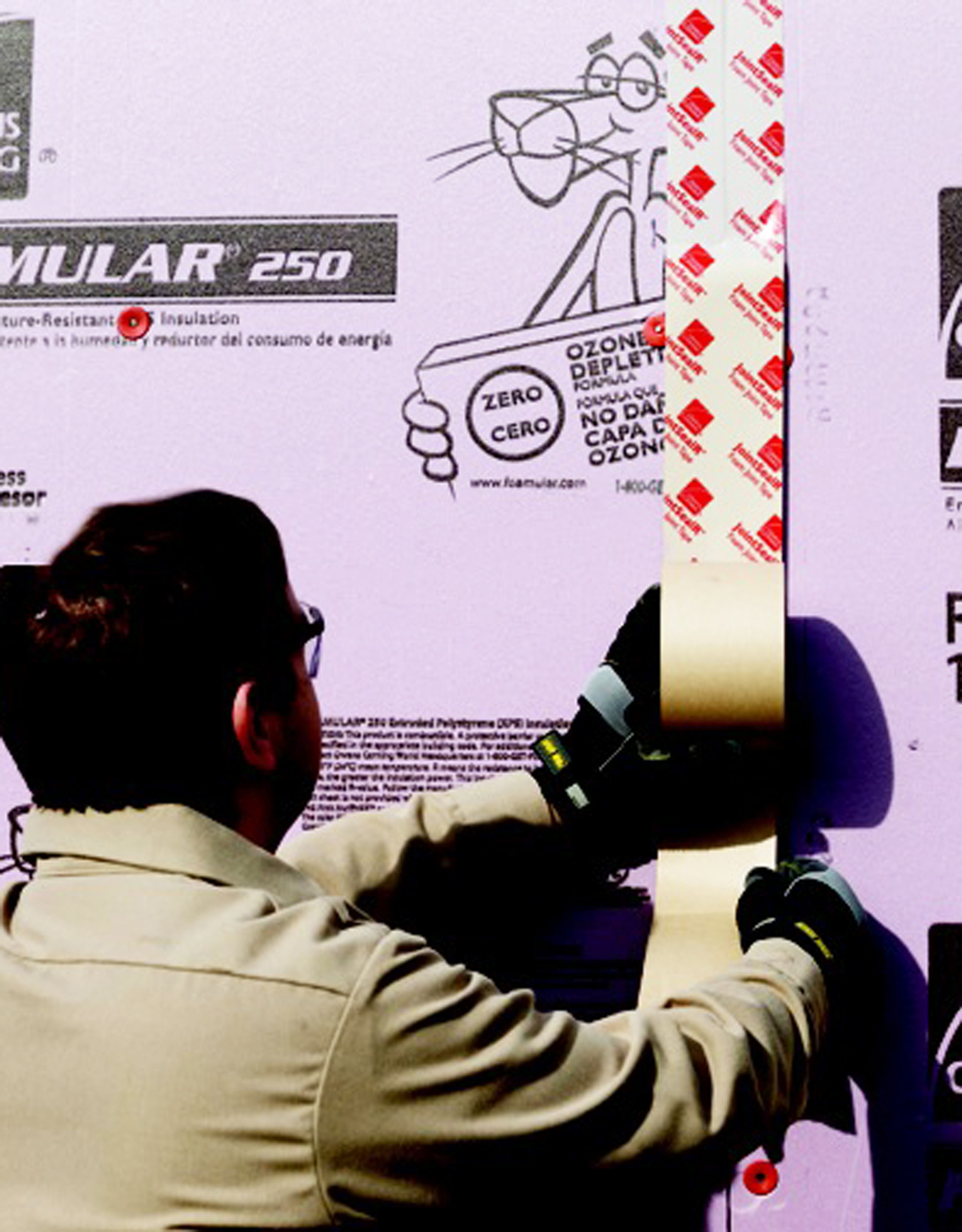 Owens Corning Foamular JointSealR Tape Insulation Board Tape