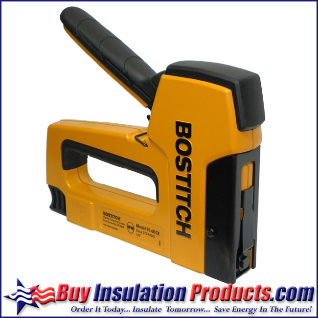 Bostitch PowerCrown T6 Stapler Outward Clinch Tacker