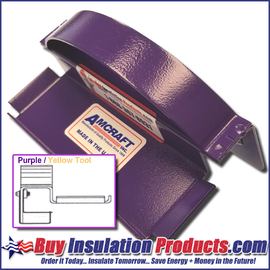 Male Shiplap Purple Duct Board Tool