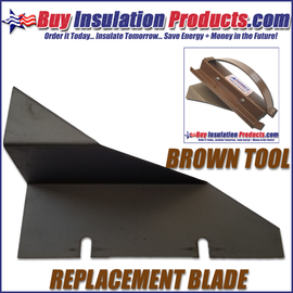 Amcraft Brown Duct Board Tool Replacement Blade