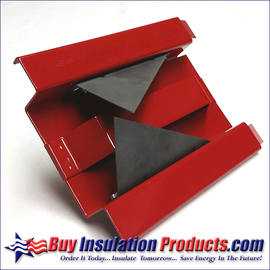 V Groove Duct Board Tool (Red)