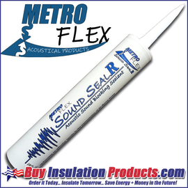 MetroFlex Sound SealR Acoustic Blocking Sealant