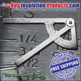 A Pipe Caliper is an easy to use tool that measures the size of the pipe and provides the actual Iron Pipe Size or Copper Tube Size.