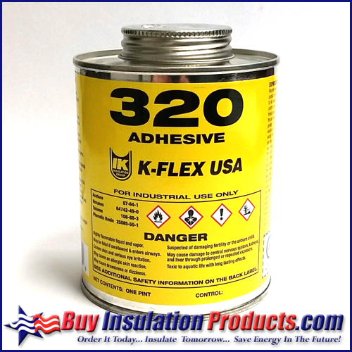K-Flex 320 Rubber Adhesive (Pint)