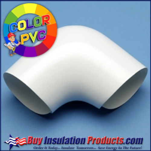 Color PVC 90° Degree Elbow Cover
