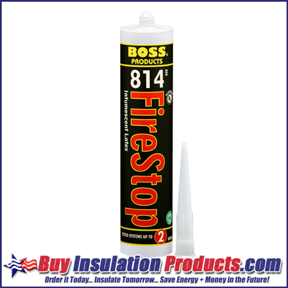 Boss 814 Latex Fire Resistant Caulk