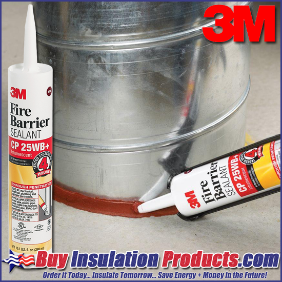 LastexBased 3M CP25WB+ Fire Caulk Barrier Sealant