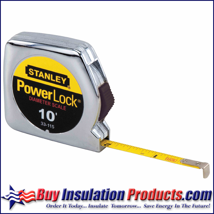 Stanley 10ft Tape Measure Pipe Diameter Tape Measure