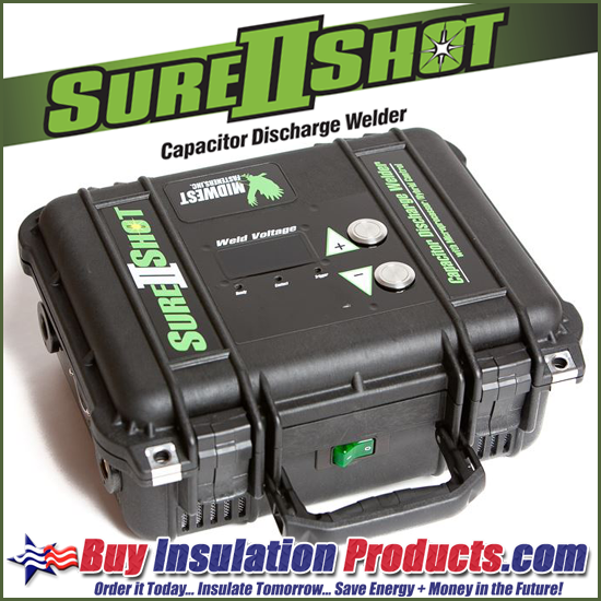 Sure Shot II Capacitor Discharge Stud Welder and Gun
