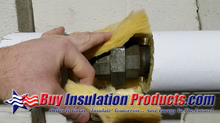 How to Insulate a Pipe Union Connector - Buy Insulation Products