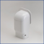 Slimduct 3.75" Wall Inlet White 100