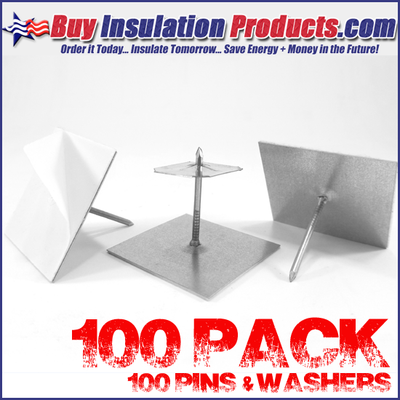 Gemco Stick Pins & Washers  Self Adhesive Insulation Hangers