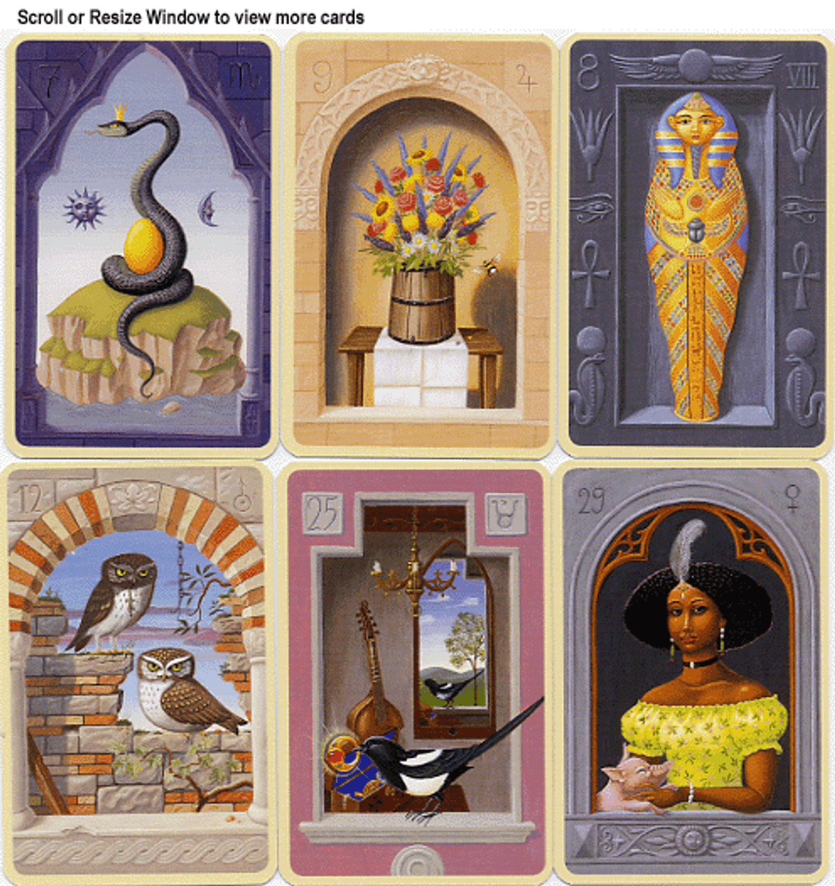 Lenormand Tarot