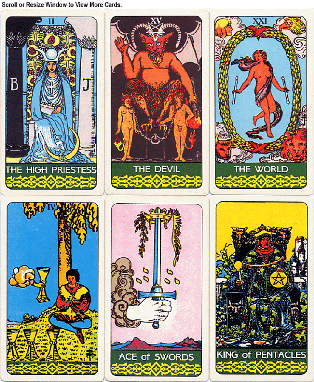 rider waite tarot