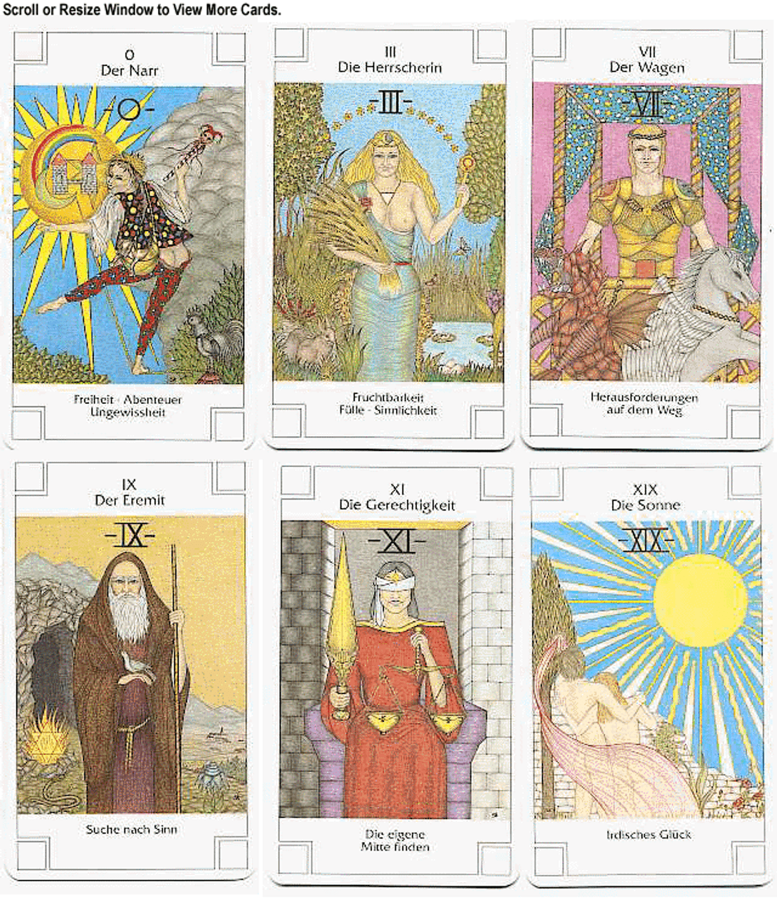 stykke Ikke kompliceret Unravel Tarot 2000 - The Tarot Garden