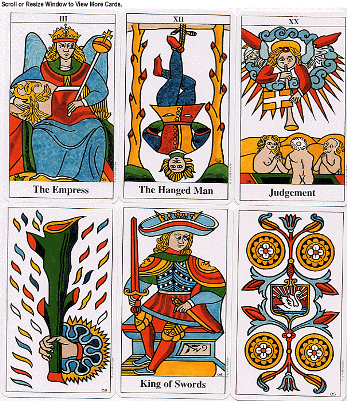 Universal Tarot of Marseille