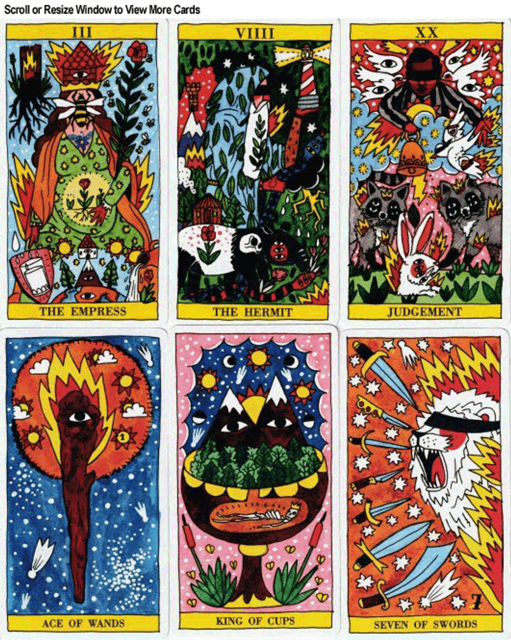 Tarot del Fuego The Tarot Garden