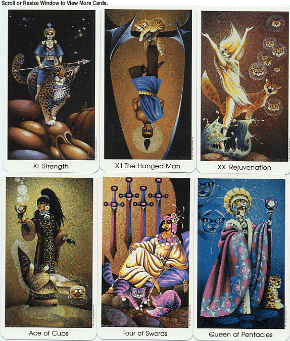 Tarot of the Cat People - Nhân Cách Hóa Loài Mèo