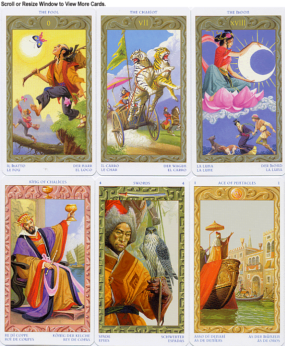 Tarot Of The Journey To The Orient The Tarot Garden