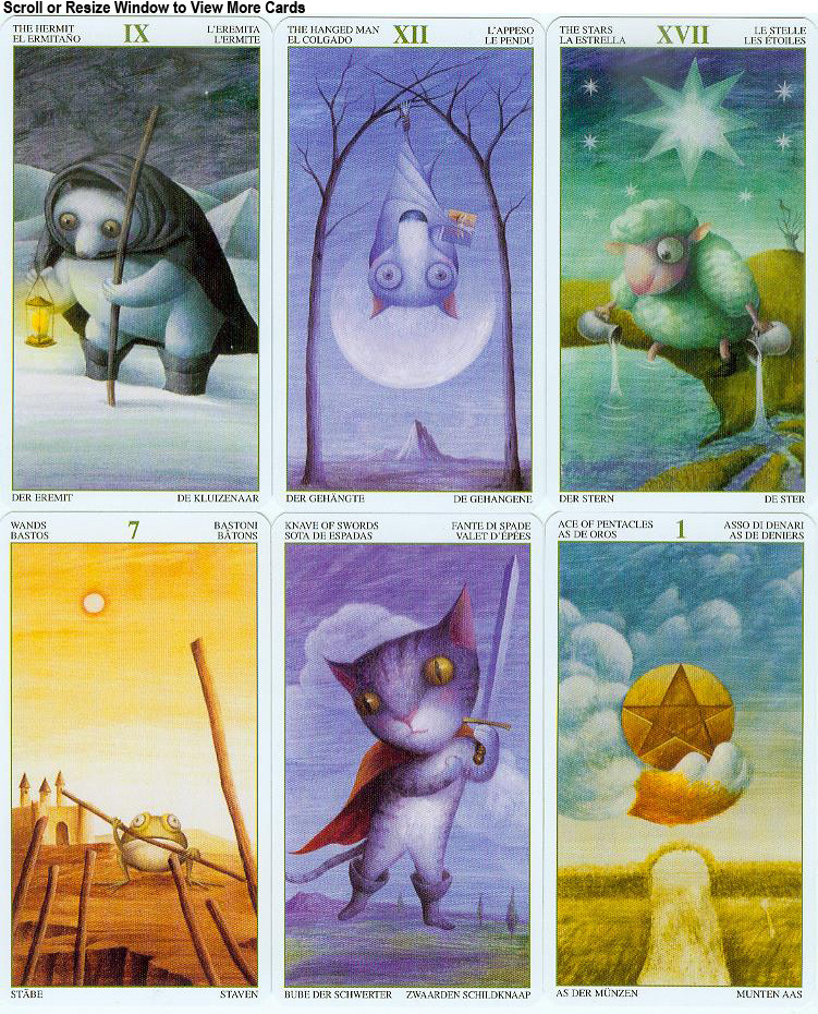 Tarot of the Magical Forest (Lo Scarabeo edition) - The Tarot Garden