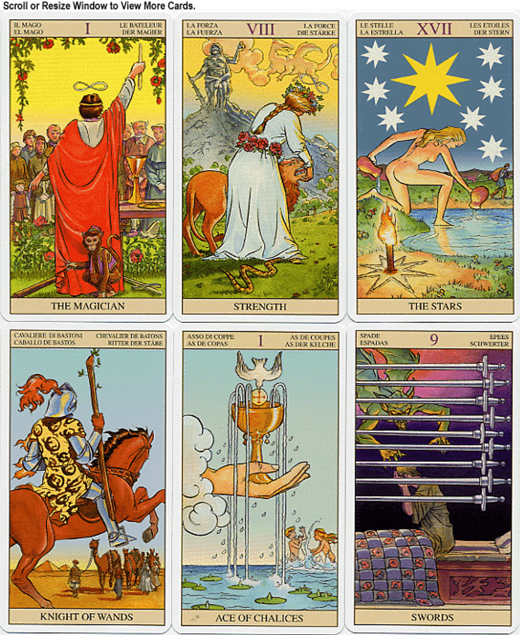 of the New Vision - The Tarot Garden