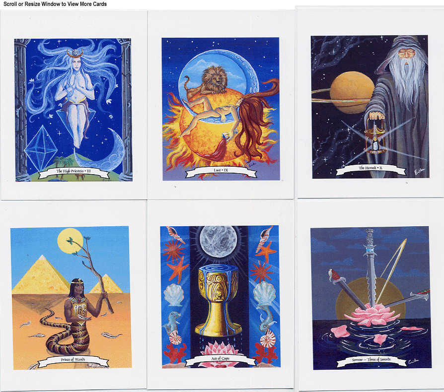 The New Star Tarot (original white-border edition) - The Tarot Garden