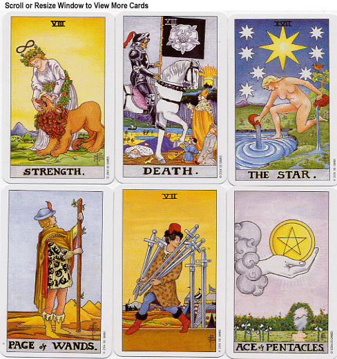 Universal Waite Tarot (all formats) The Tarot Garden