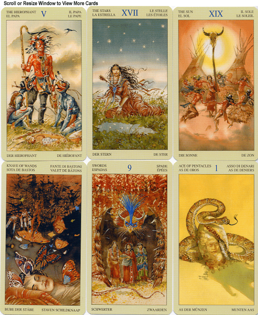 American Tarot (Lo Scarabeo) - The