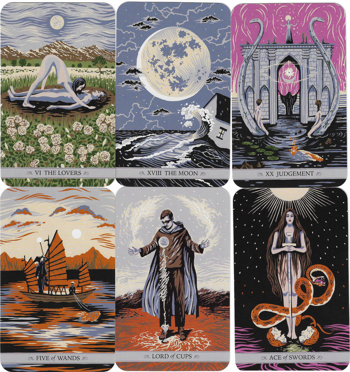 The Mystical Dream Tarot The Tarot Garden