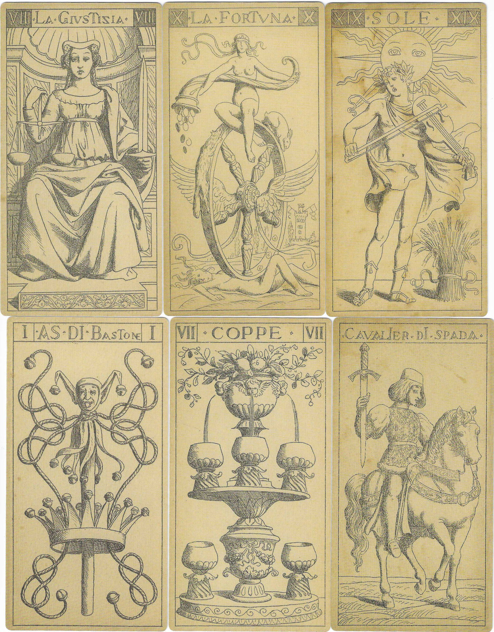 Tarot i Naibi di Giovanni Vacchetta - The Tarot Garden