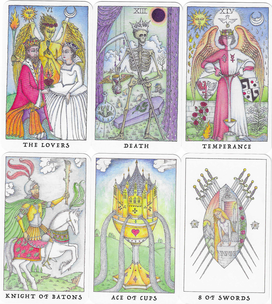 Rose Tarot - The Tarot Garden