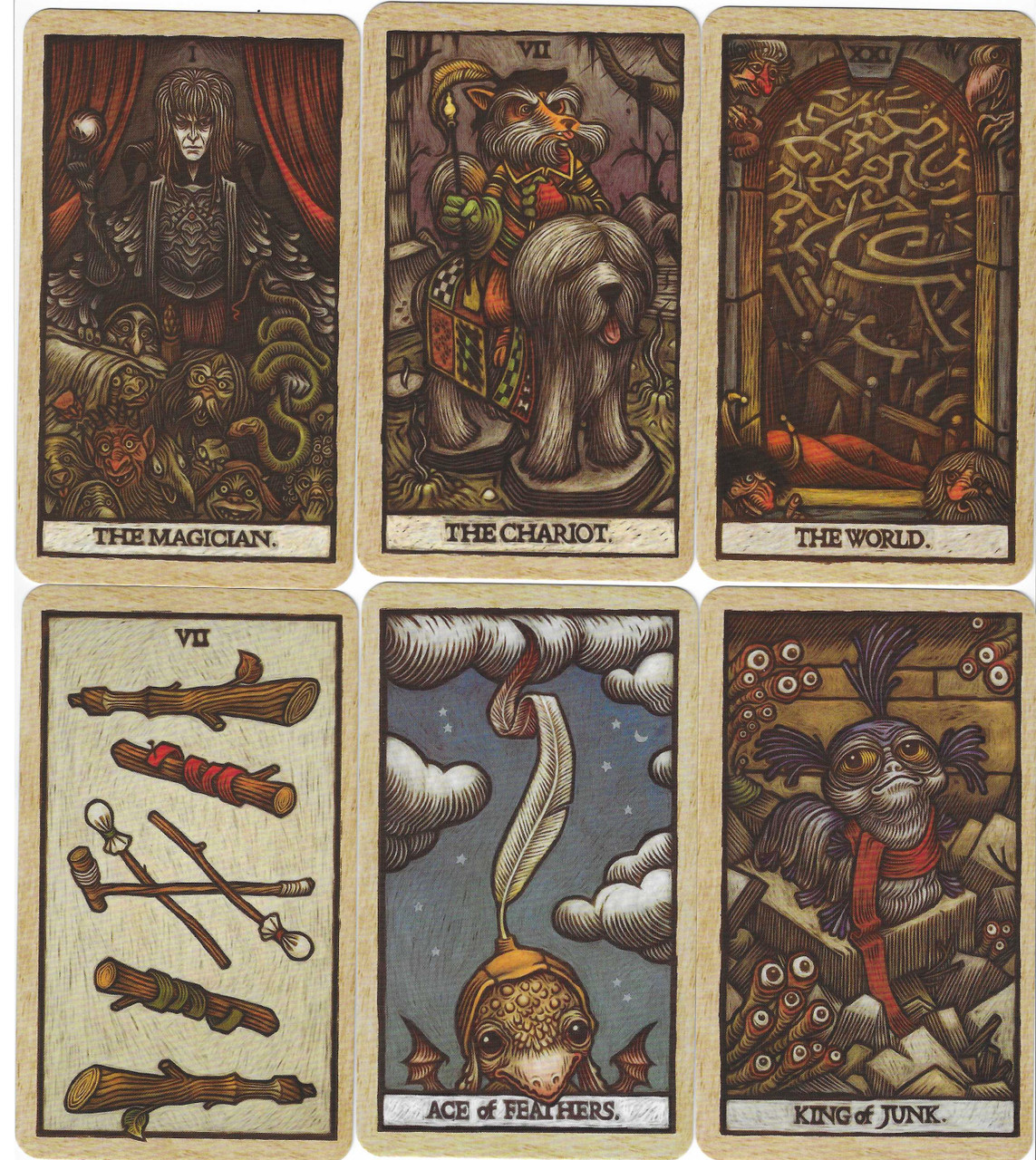 Labyrinth Tarot Deck The Tarot Garden