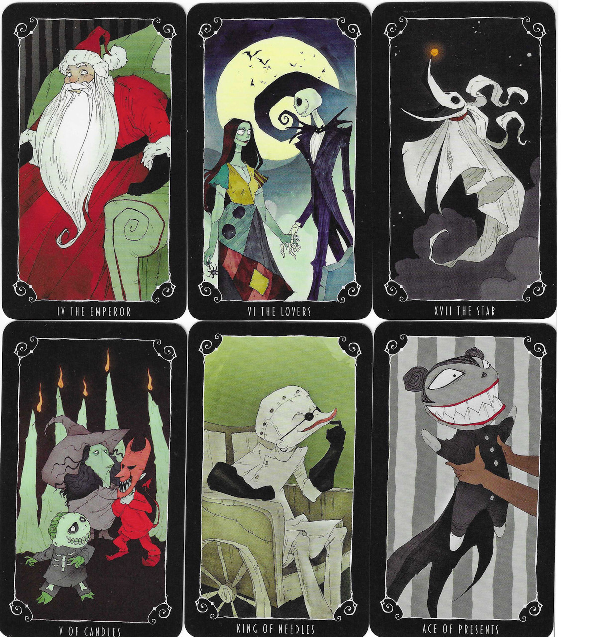 Nightmare Before Christmas Tarot Cards 