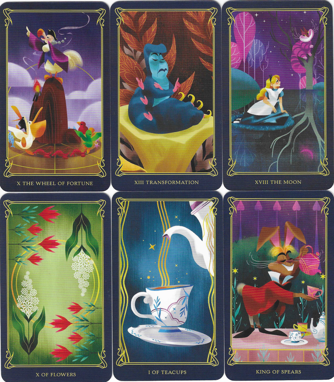 AEIOUand Sometimes Why: Alice in Wonderland Tarot Deck