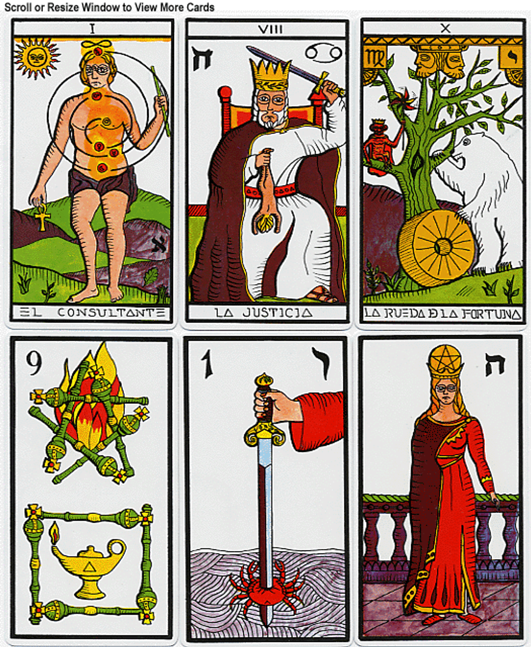【Vintage】EL GRAN TAROT ESOTERICO タロット El Gran Tarot Esoterico - The Tarot Garden