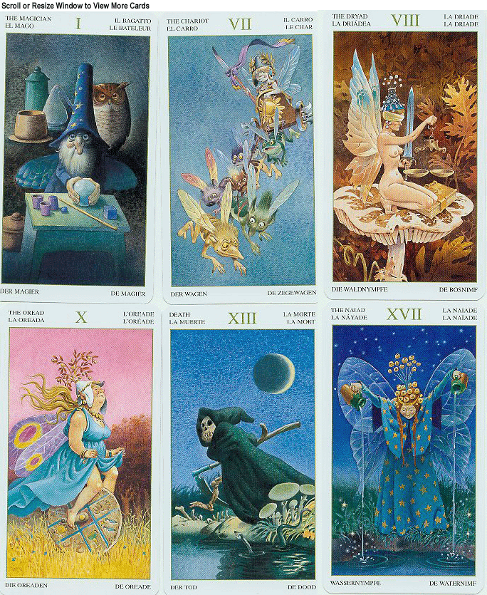 Fairy Tarot Grand Trumps The Tarot Garden