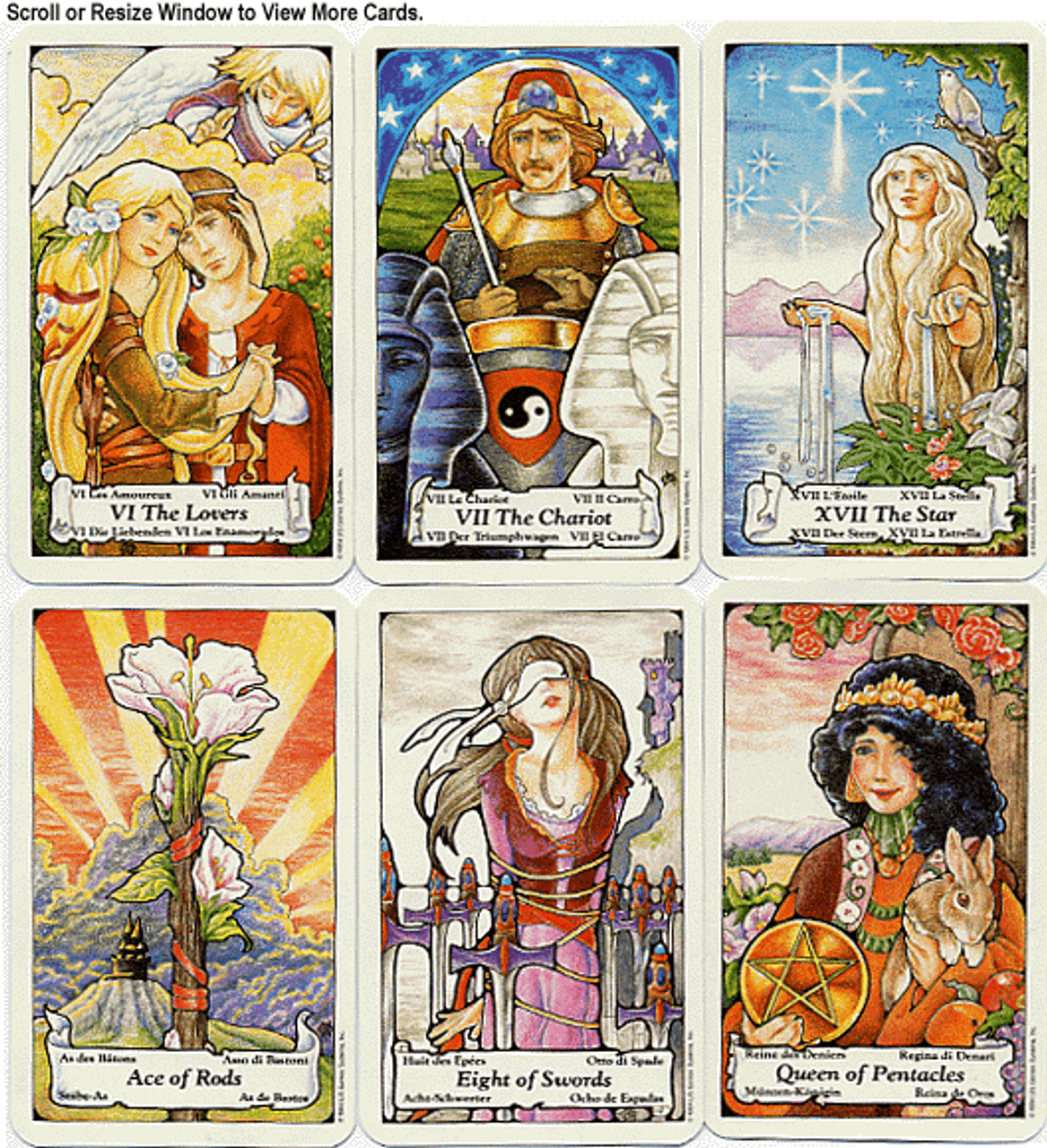 Hanson-Roberts Tarot Deck - Tarot Garden