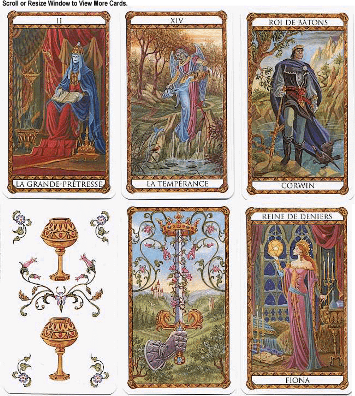 Tarot d'Ambre, jeu de Tarot français - Apprendre le Tarot de